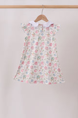 Hydrangea Ruffle Dress
