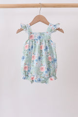 Floral Smocked Bubble