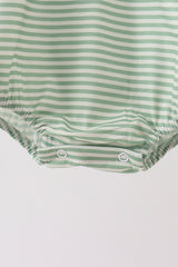 Teal Stripe pocket bubble
