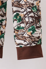 Camouflage Hunting Embroidered Pants Set