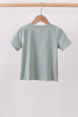 Sage Mallard French Knot Top