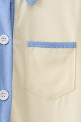 Cream button down shirt