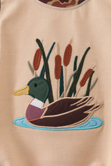 Camouflage duck applique bubble