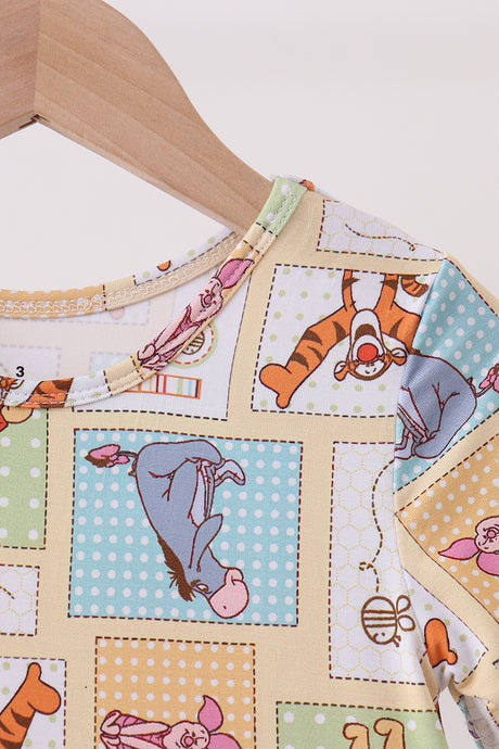 Yellow winnie the pooh bamboo dress