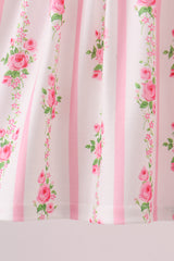 Pink Pumpkin Embroidery Ruffle Pants Set
