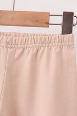 Brown Made to Worship Embroidery Pants Set