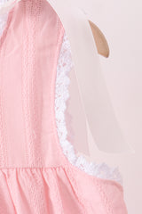 Pink Lace Dress