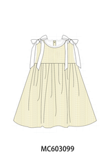 Beige Jacquard Lace Dress