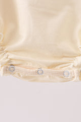 Brown Mallard Applique Ruffle Bubble