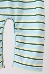 Blue Stripe Mallard Applique Jon Jon