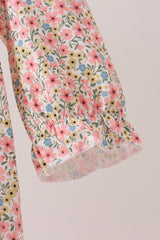 Floral Smocked Lace Bubble