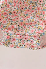 Floral Smocked Lace Bubble