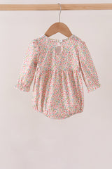 Floral Smocked Lace Bubble
