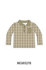 Oat Olive Plaid Button Shirt