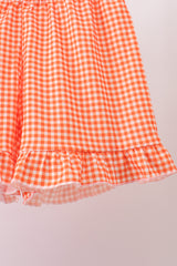 Purple Candy Smocked Ruffle Shorts Set