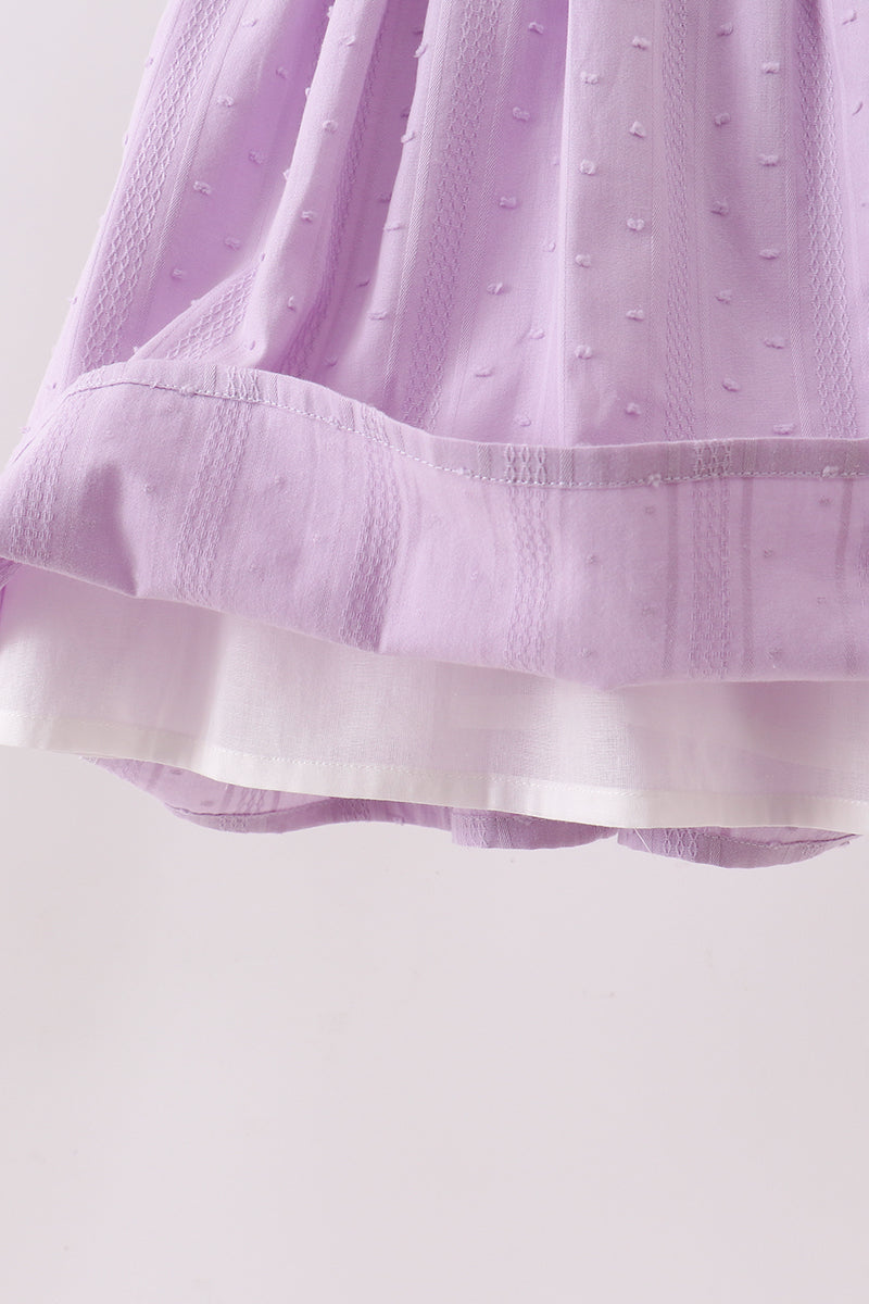 Purple Candy Smocked Dress