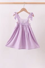 Purple Candy Smocked Dress