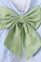 Blue Pumpkin Embroidery jacquard Ruffle Bloomer Set
