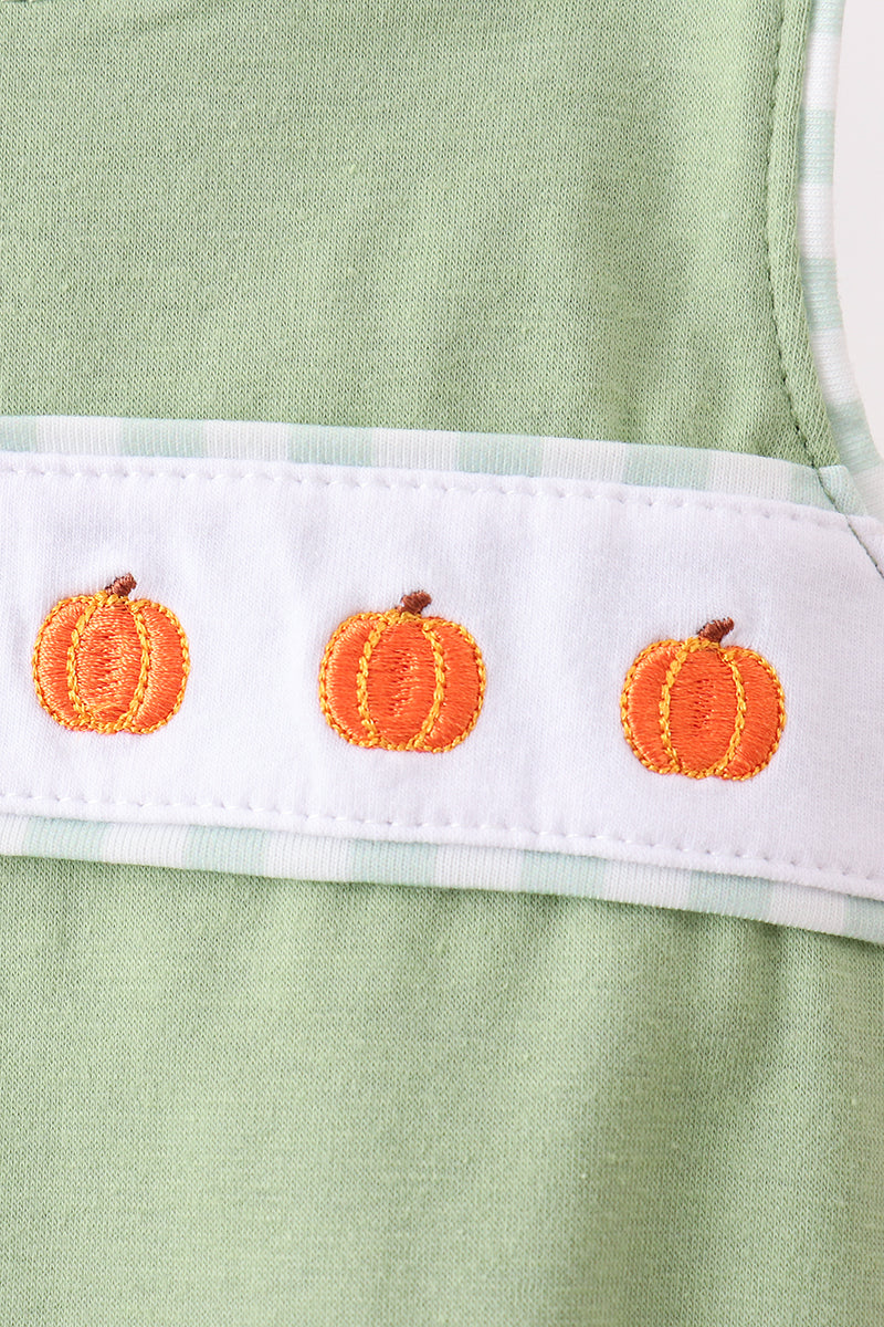 Green Pumpkin Embroidery Bubble
