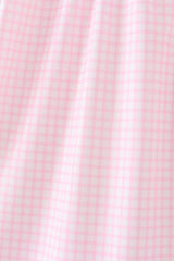 Pink Gingham Candy Corn Dress