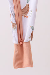 Duck Bamboo Zipper Romper