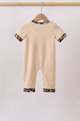 Camouflage duck applique Romper