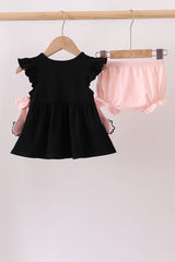 Black Ghost Bloomer Set