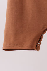 Brown Pumpkin Smocked Jon Jon
