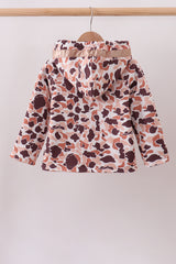 Camouflage Fleece Hoodie Jacket