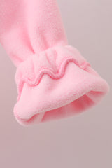 Pink Bow Fleece mom&me Jacket