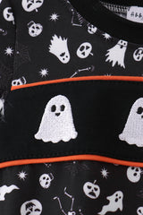 Orange Ghost Embroidery Bubble
