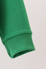 Green Holly Jolly French Knot Top