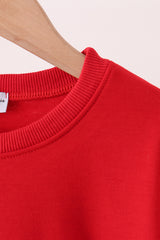 Red Merry French Knot Mom&me Top