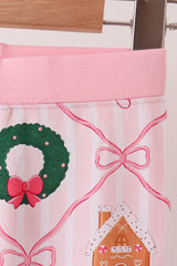 Pink Christmas Tree Bamboo Mom&me Pajama Set