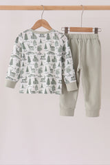 Sage tree pocket jogger set