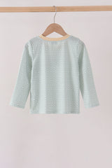 Khaki Geo Diamond Pocket Top