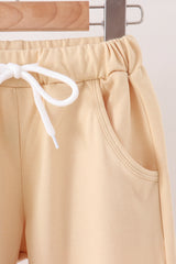 Khaki Geo Diamond pants set