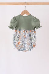 Green pumpkin french knot bubble
