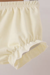 Vintage Floral Ruffle Bloomer Set