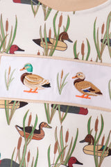 Duck embroidery bubble