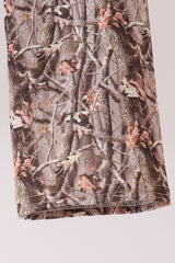 Forest camouflage turkey appliqu pants set