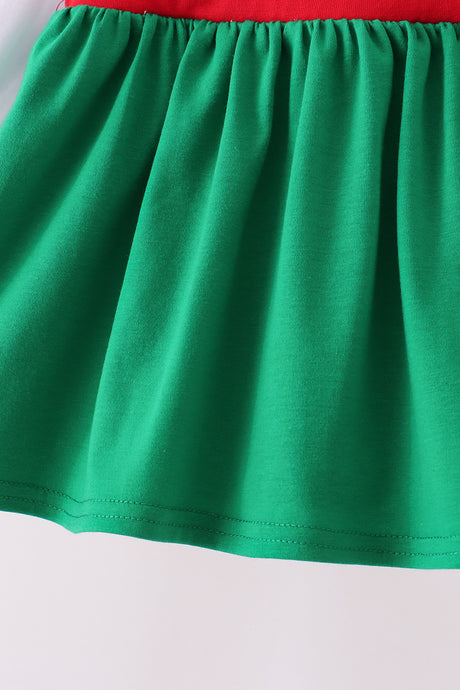 Green Gingerbread Smocked Bloomer Set