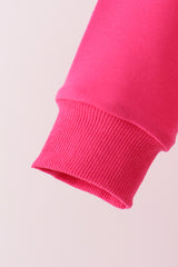 Hot Pink Santa Sequin Top