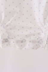 Pink Castle Applique Ruffle Bubble