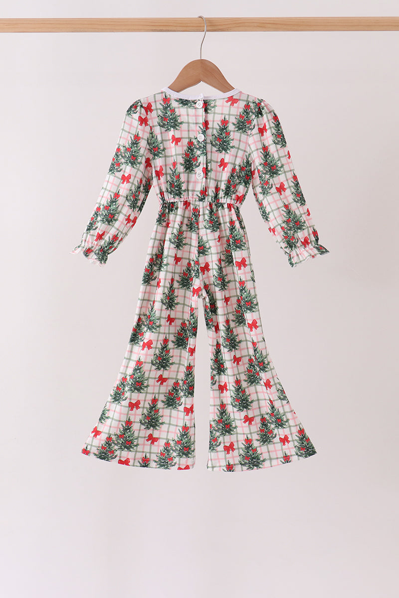 Red Velvet Ruffle jumpsuit