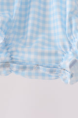 Blue Castle Embroidery Ruffle Bubble