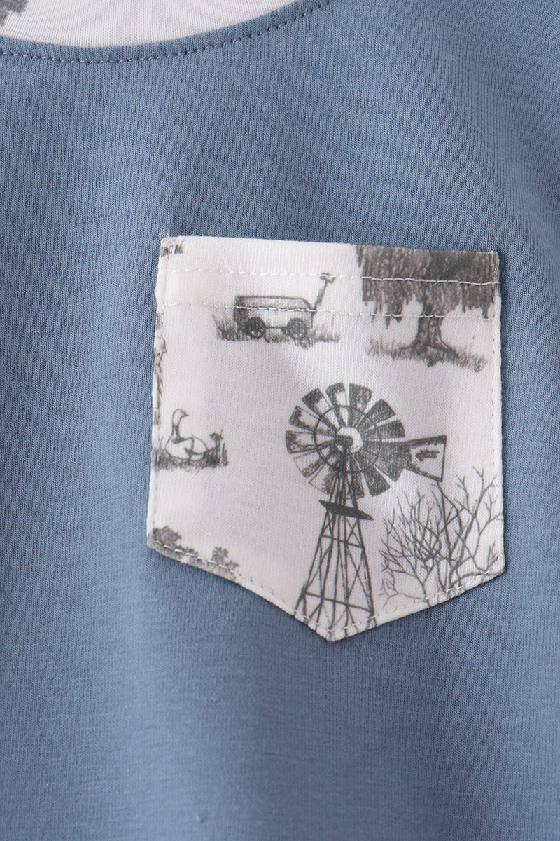 Blue Farm Pocket Bubble