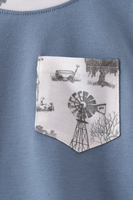 Blue Farm Pocket Bubble