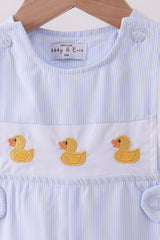 Blue duck embroidery stripe boy jonjon