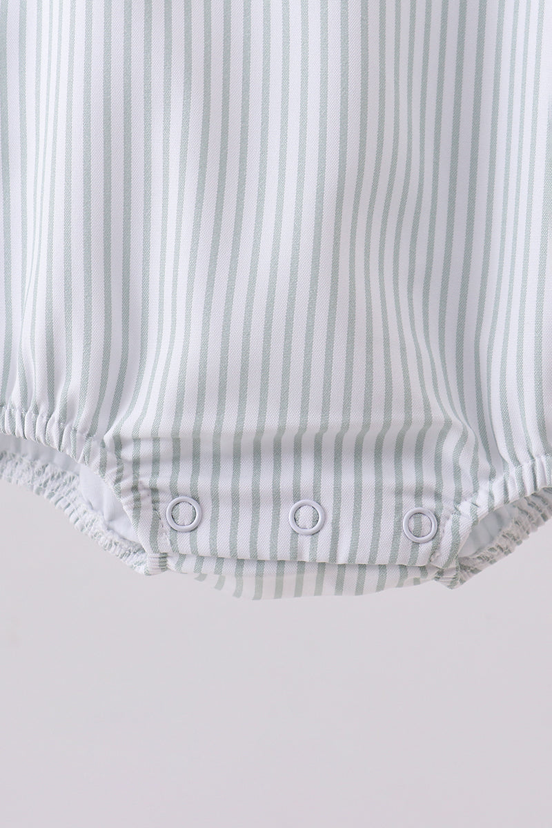 Blue stripe I love my mom bubble